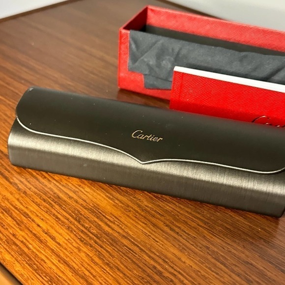 Cartier Eyewear Cat-Eye Frame Glasses Frames - Picture 10 of 13